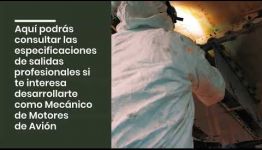 TEMARIO Y SALIDAS PROFESIONALES DE LA FORMACIÓN A DISTANCIA DE MECÁNICO DE MOTORES DE AVIÓN: VÍDEO EXPLICATIVO