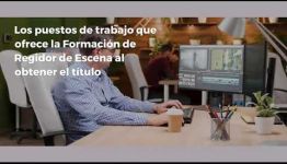 EN ESTE VÍDEO PODRÁS CONSULTAR LAS SALIDAS LABORALES Y LAS ASIGNATURAS QUE ESTUDIARÁS AL OBTENER EL TÍTULO COMO REGIDOR DE ESCENA